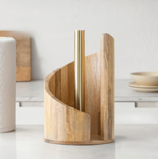 WoodRipple – Toilettenpapierhalter aus Holz