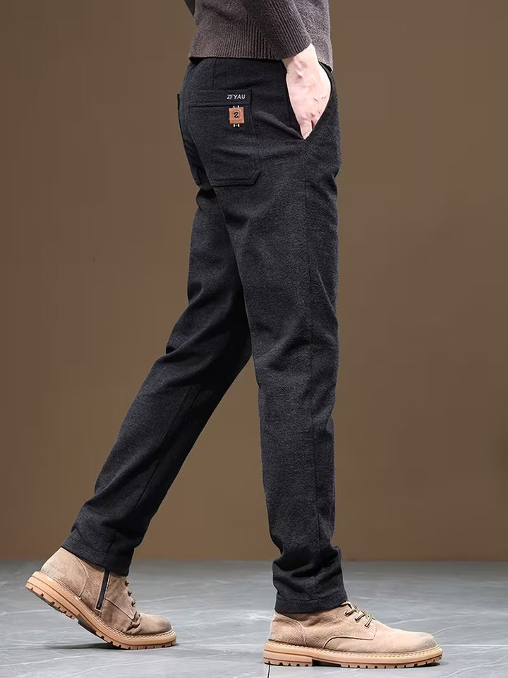 Talcott – Lässige Hose in Slim-Fit Passform mit Struktur