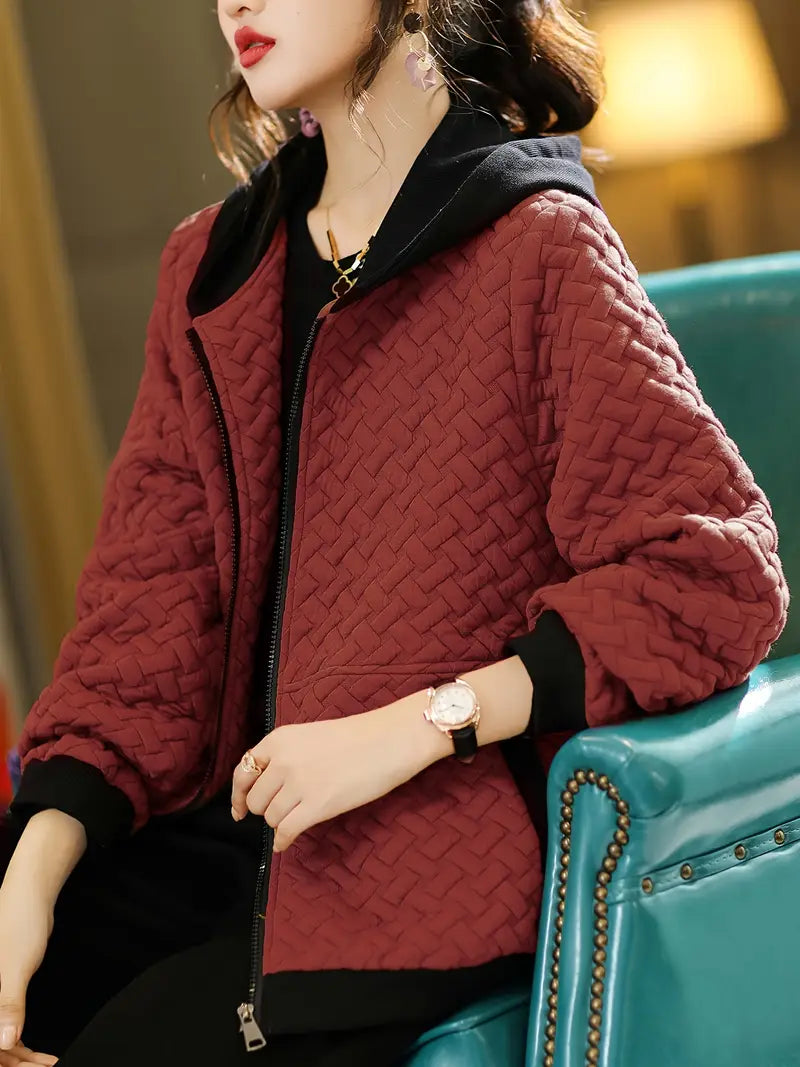 Earnestine - Gestepptes Sweatshirt