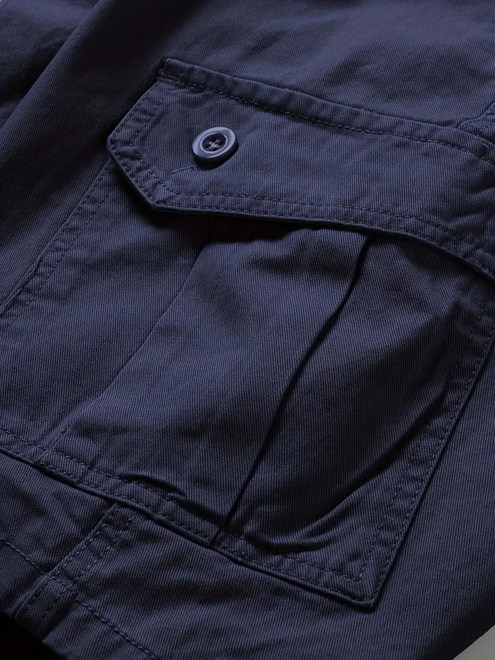 Mauro - Elegante Kurze Hose Mit Mehreren Taschen