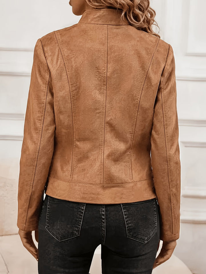 Amina – Langarmjacke mit Reißverschluss