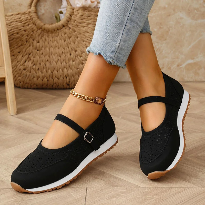 Jewell - Atmungsaktive Orthopädische Lederschuhe