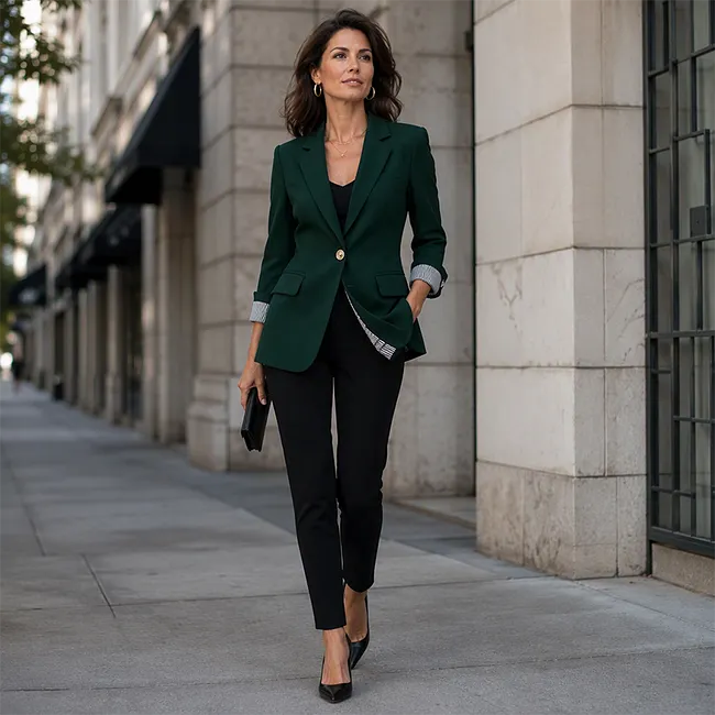 Rigieta - Lässiger Zweireiher-Blazer