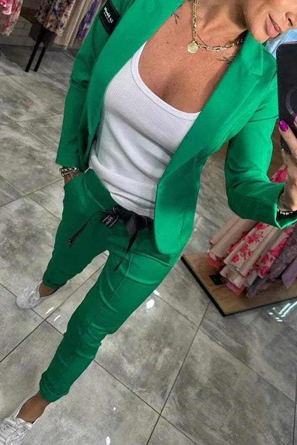 Kseniya - Eleganter Satz Von Blazer Und Hose