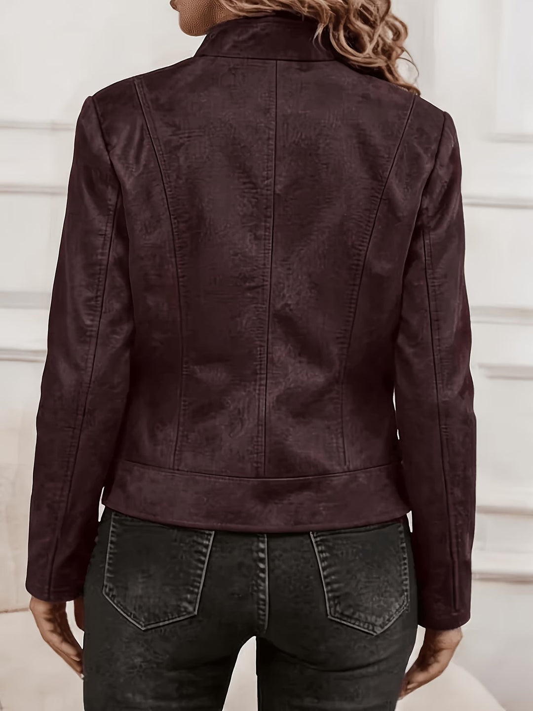 Amina – Langarmjacke mit Reißverschluss