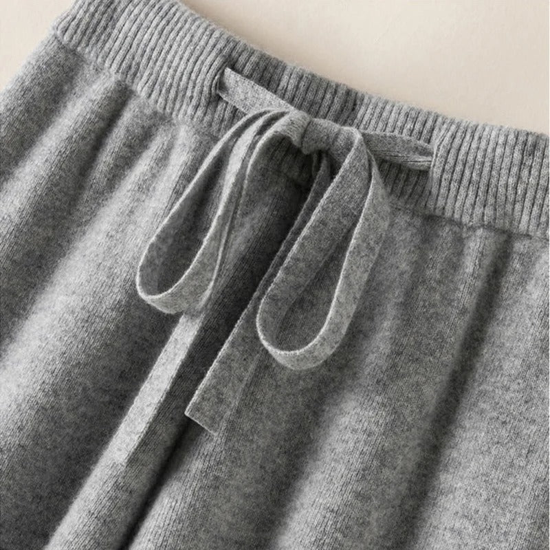 Nakia - Dicke Warme Gestrickte Freizeithosen