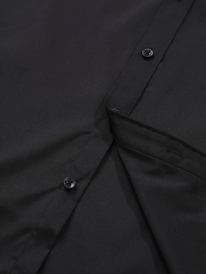 Byron – Elegantes Langarm Hemd Mit Knöpfen