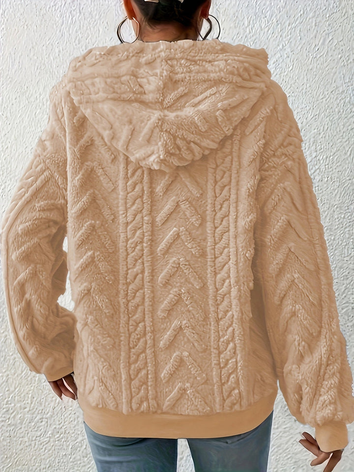 Andrine – Langärmelige Kapuzenjacke