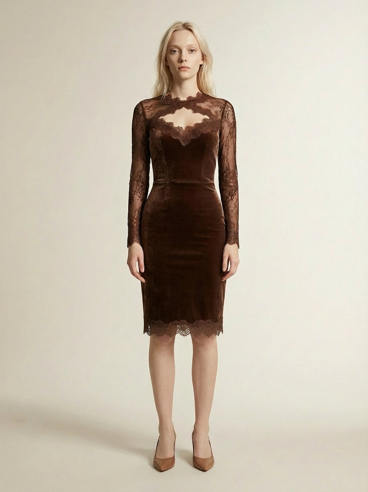 Nadiya – Minikleid mit Eleganter Spitze