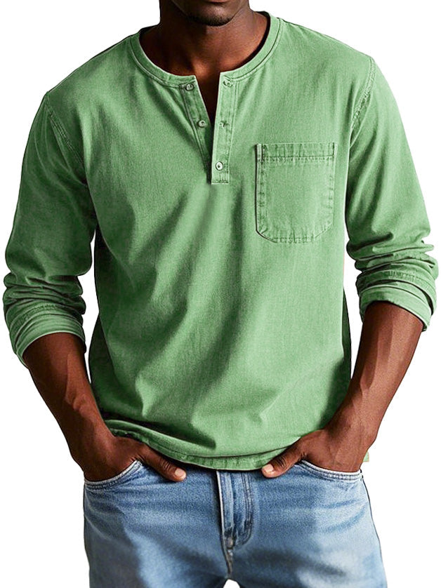 Gerry - Jeans Hemd Mit Tasche