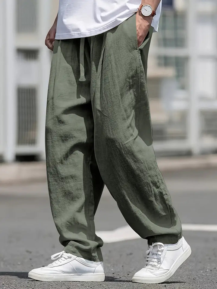 Kirk - Atmungsaktive Baumwollhose Mit Taschen