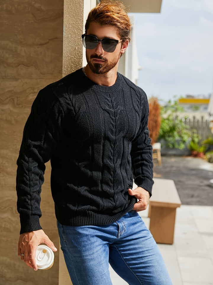Bavon - Lässiger Gestreifter Pullover