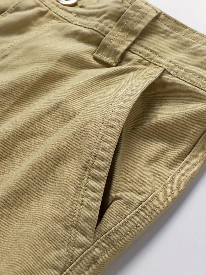 Mauro - Elegante Kurze Hose Mit Mehreren Taschen