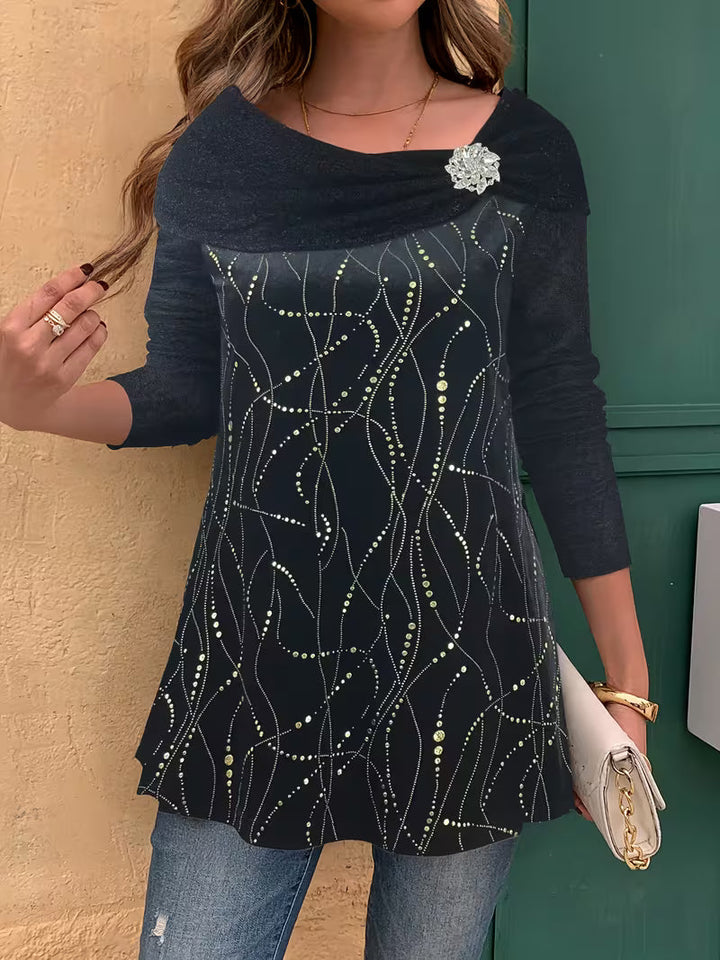 Zulikha – Elegantes Langarm-Oberteil