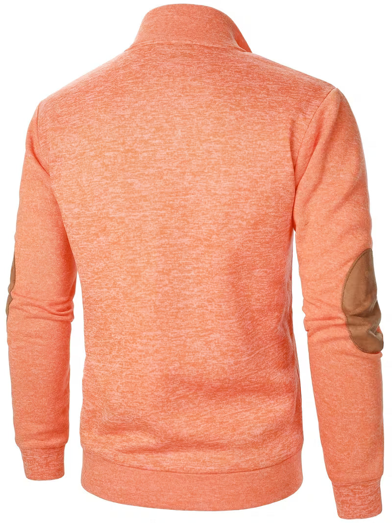 Kashyap – Sweatshirt mit Stehkragen Und Langen Ärmeln