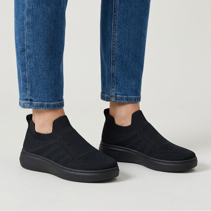 Yulina – Bequeme Turnschuh Mit Plateausohle
