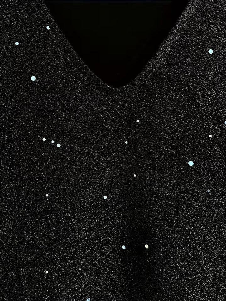 Eglantina – Midikleid Mit Aufwendigen Stickereien Und Perlen