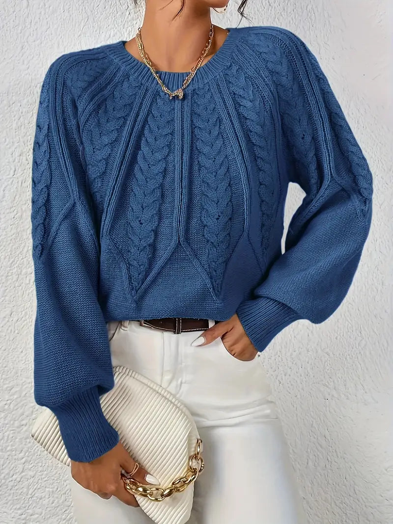 Özden – Eleganter Langarm Pullover
