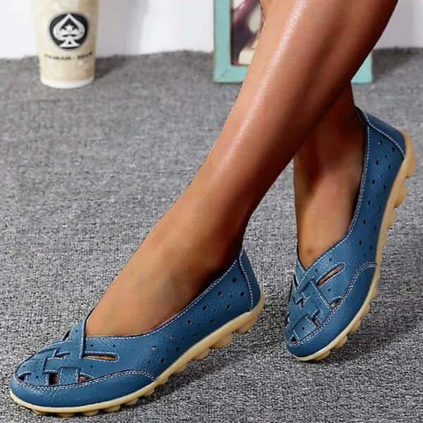 Lenie - Atmungsaktive Lederschuhe