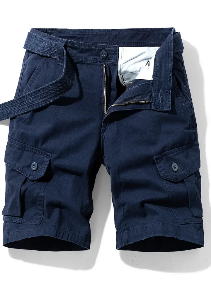 Mauro - Elegante Kurze Hose Mit Mehreren Taschen