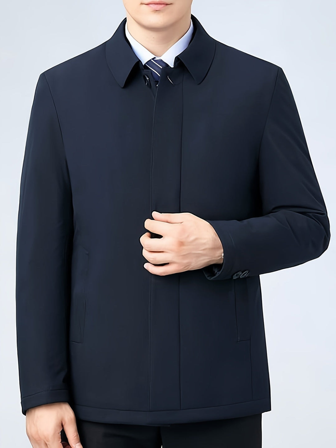 Lewinn – Pendlerjacke MIT Knopfleiste Vorne