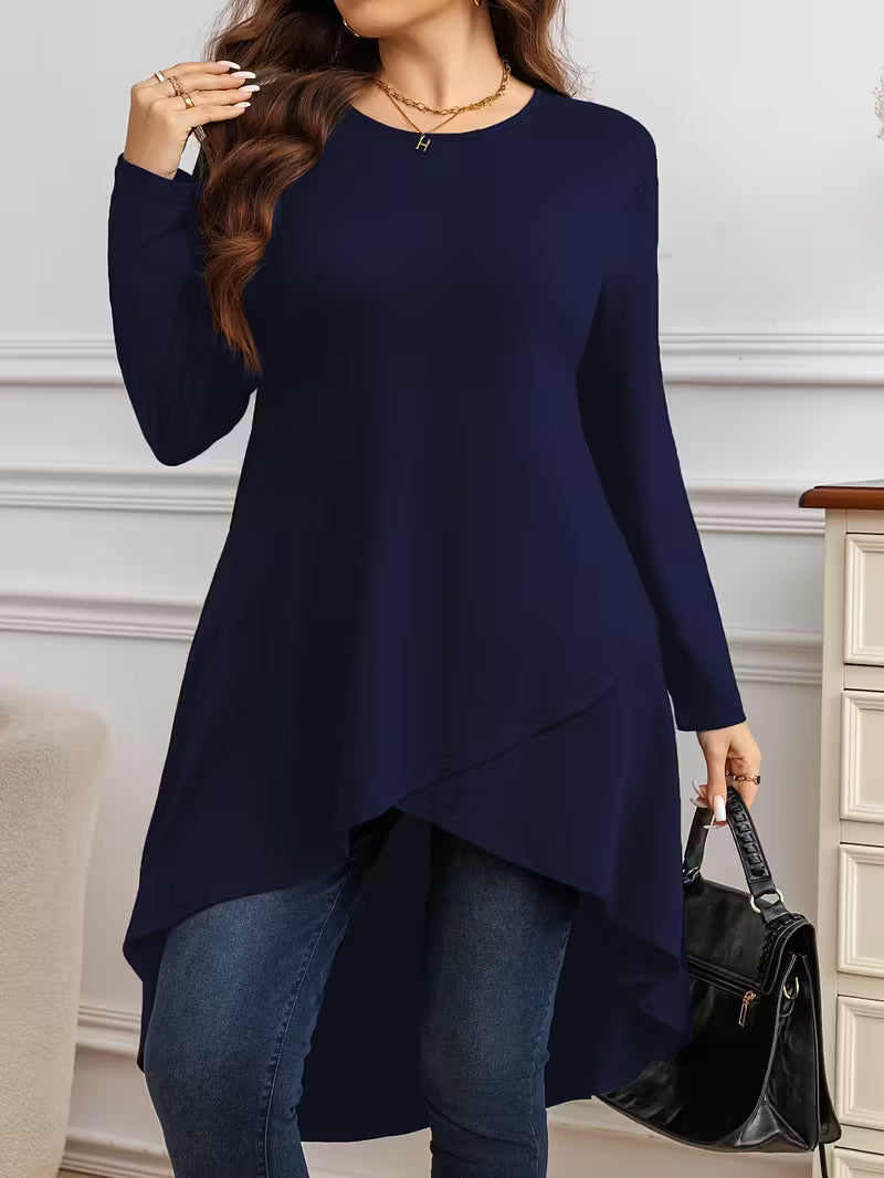 Neasa – Elegantes Langarm-T-Hemd