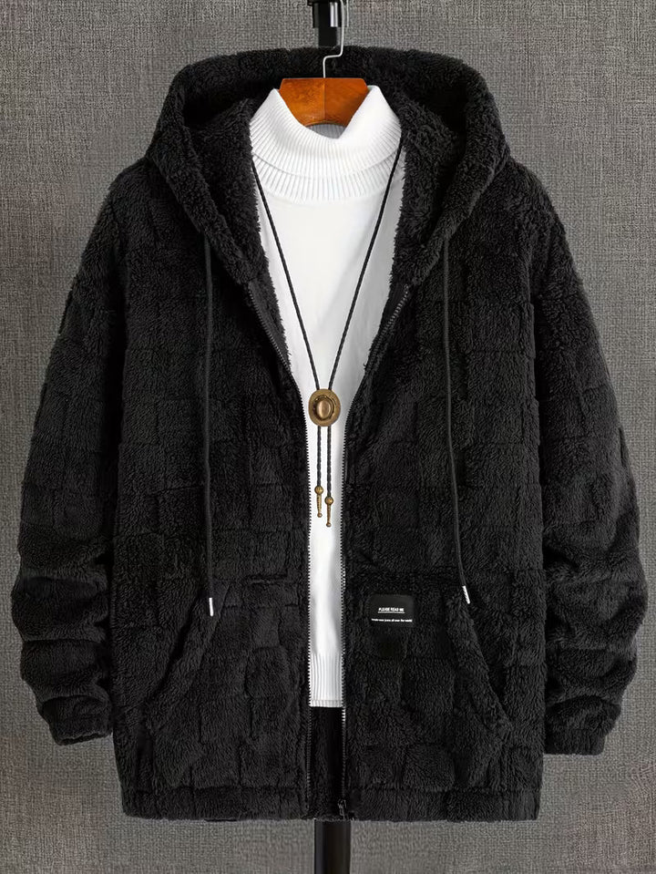 Karun – Fleece-kapuzenjacke MIT Reißverschluss