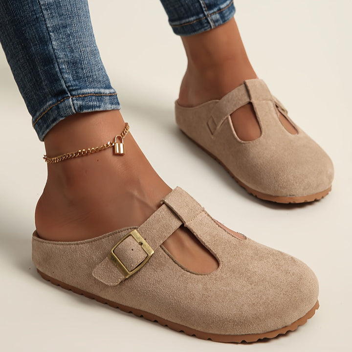 Helane – Bequeme Hausschuh Aus Wildleder