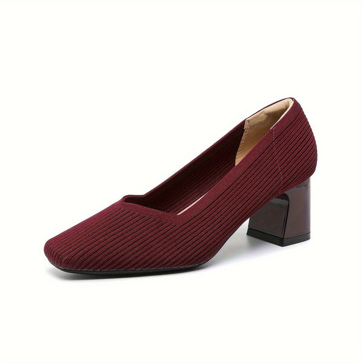 Joleen – Stilvolle Pumps Mit Klobigem Absatz