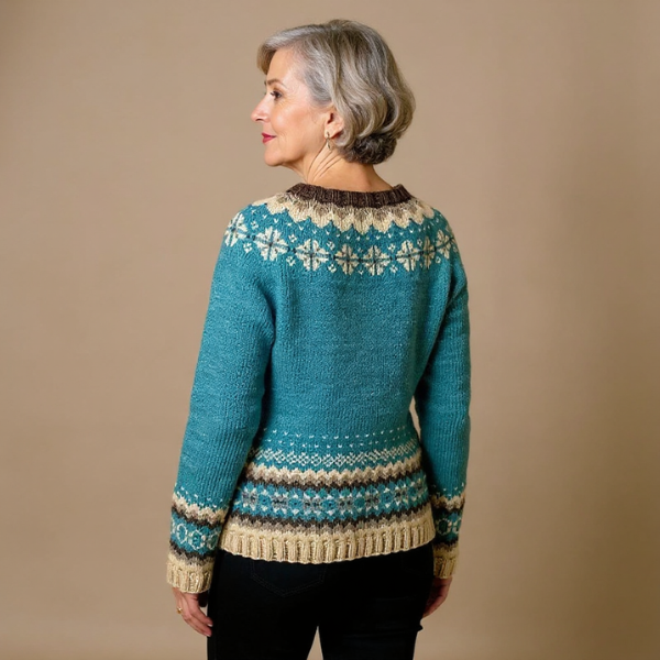 Ilaria - Handge Fertigt Woll Pullover