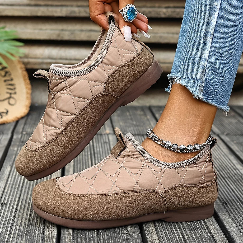 Darelina – Bequeme Rutschfeste Winterstiefel
