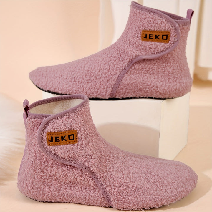 Lokia – Bequeme Kuschelige Fleece Hausschuhe