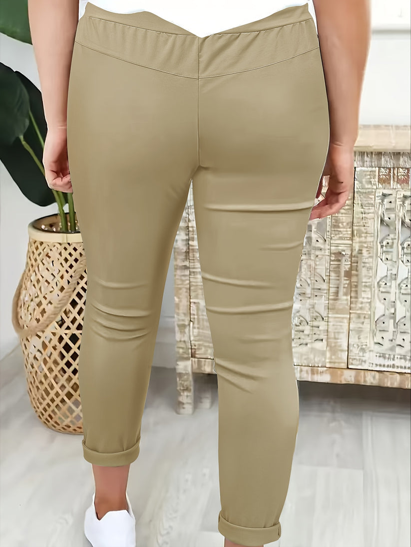 Jaimee - Bequeme Kordelzug Hose