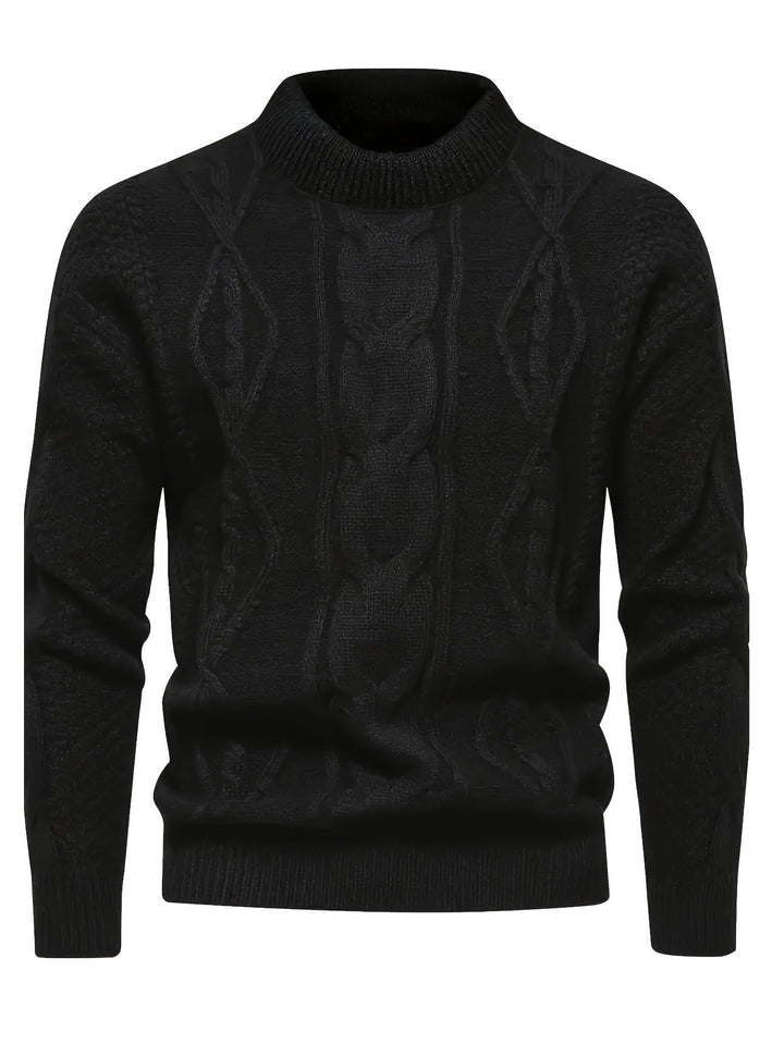 Kalisto – Lässiger Langarm Strickpullover