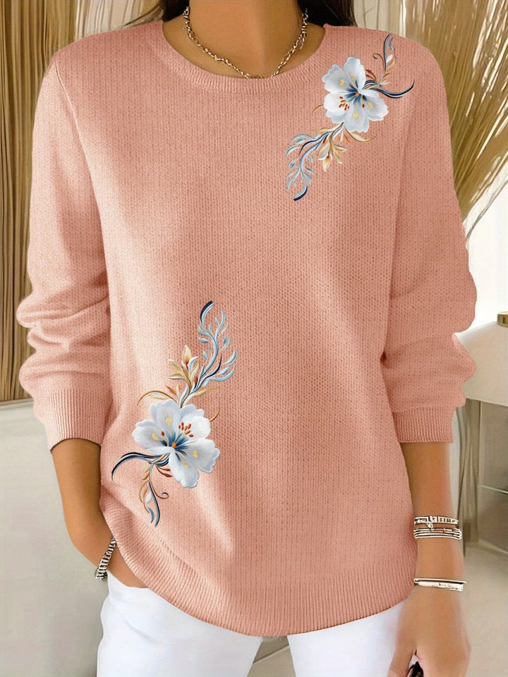 Meyla – Eleganter Langarmpullover