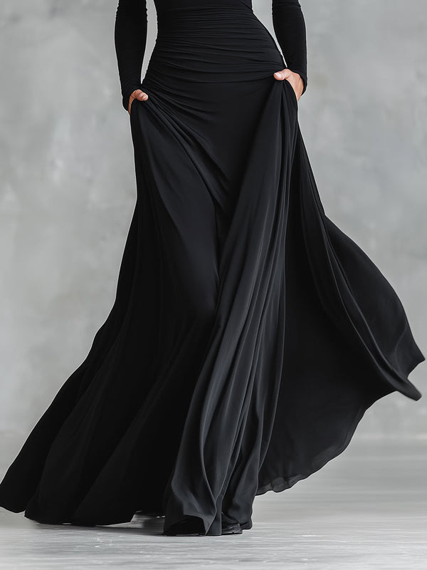 Hestia – Elegantes Maxikleid mit fließenden Falten
