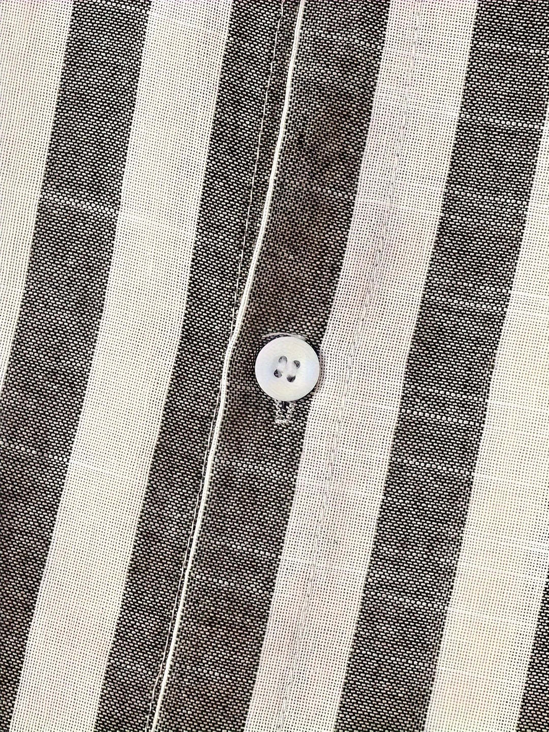 George – Stilvolles Langarm Streifen Hemd