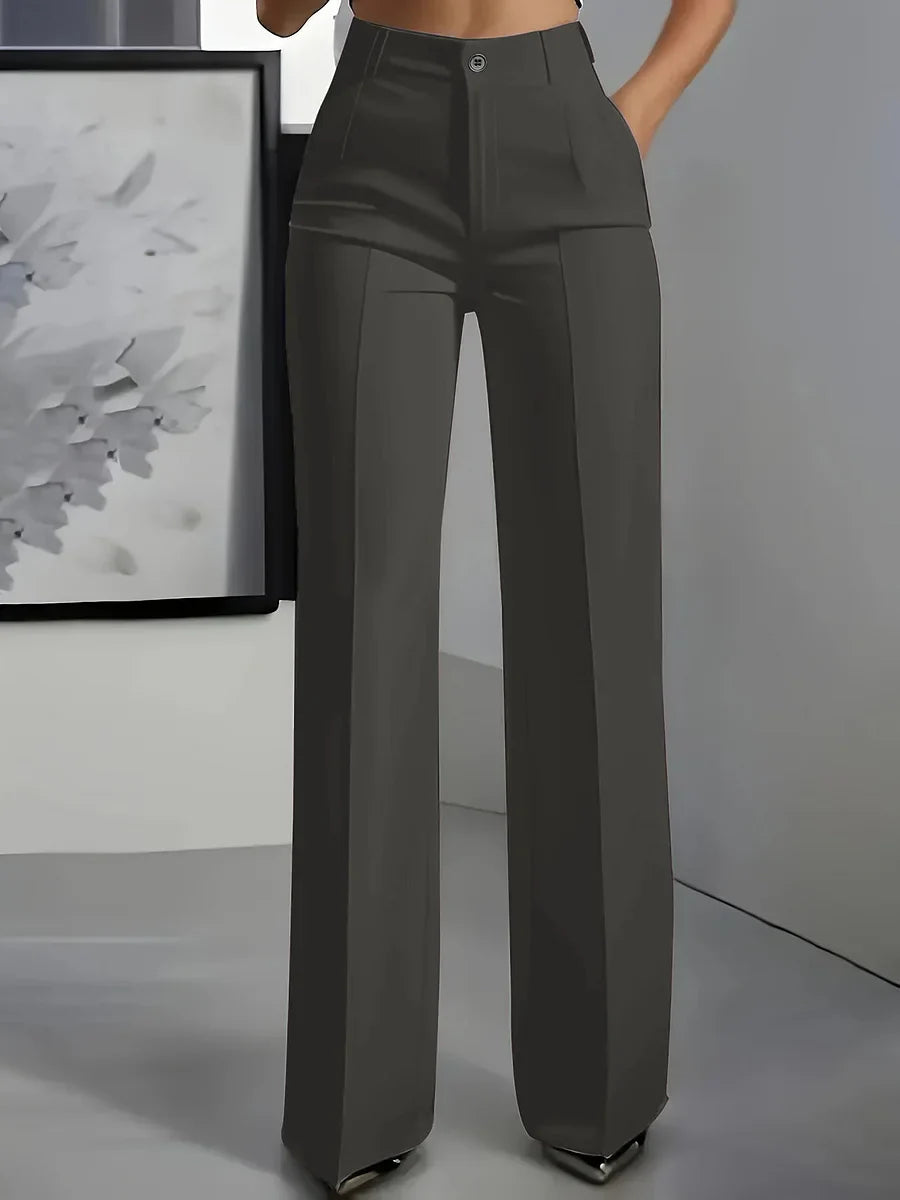 Hodit - Stylische Stretch Hose Mit Hoher Taille
