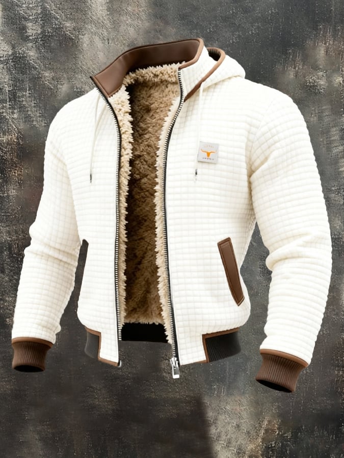 Natan - Fleece Stepp Jacke Mit Langen Ärmeln