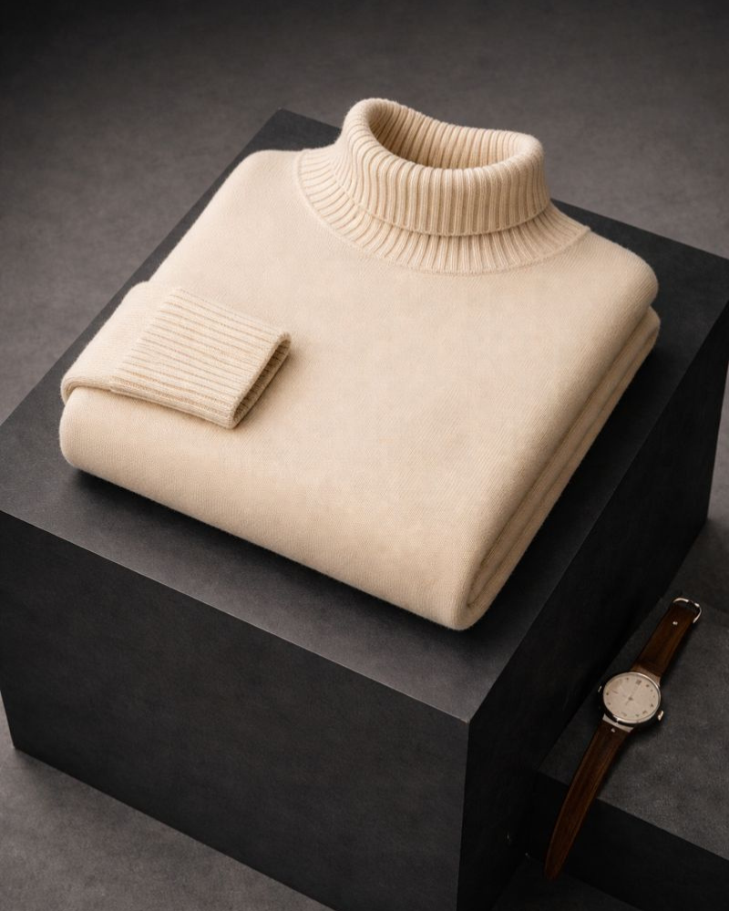 Daryana – Weicher Rollkragen Pullover