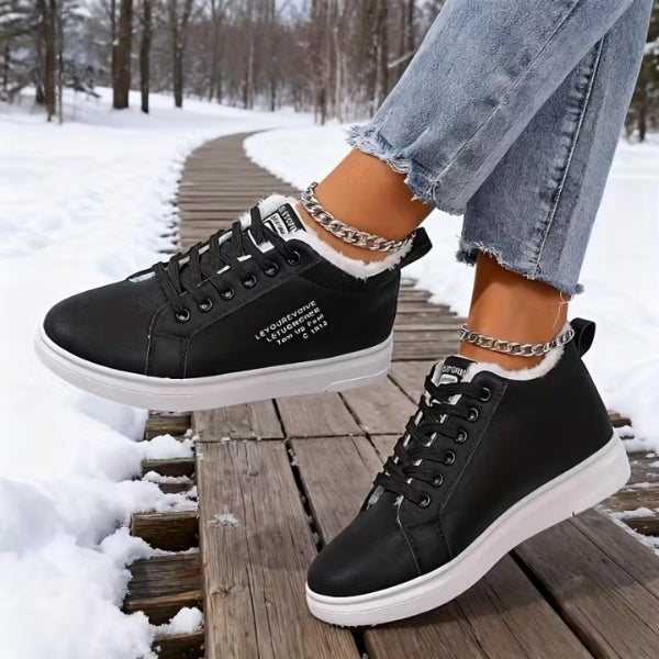 Arlena – Winter Schnürsneaker Mit Fellfutter