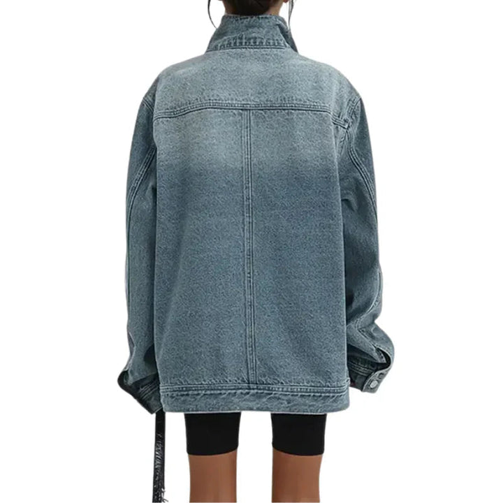 Estera – Asymmetrische Jeans Jacke