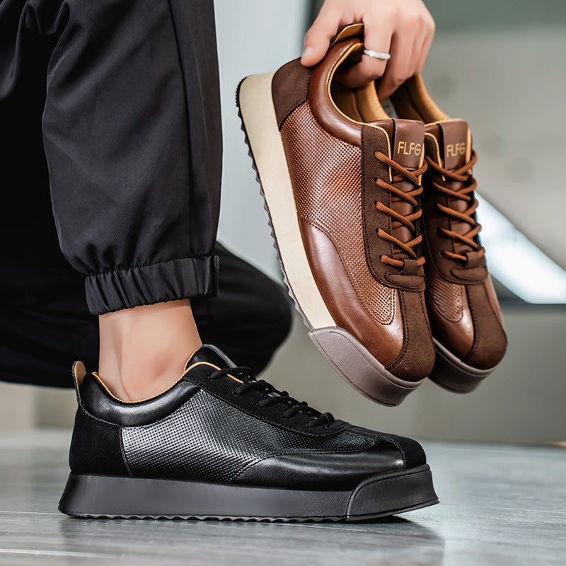 Leopoldo - Leder Turnschuh