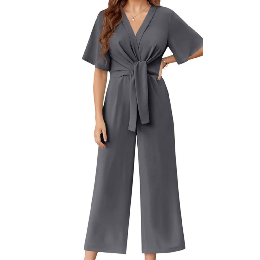 Gracie - Elegantes Sommer Kleid Mit Spitzenknoten