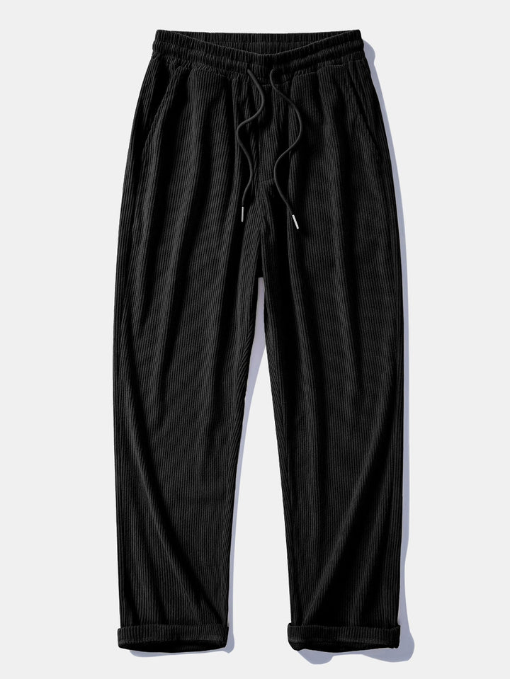 Balthazar – Set Aus Kapuzenpullover Und Hose Aus Cord Patchwork