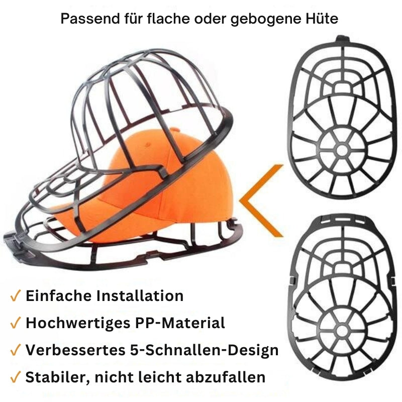 CapClasp™ - Hutwaschkäfig