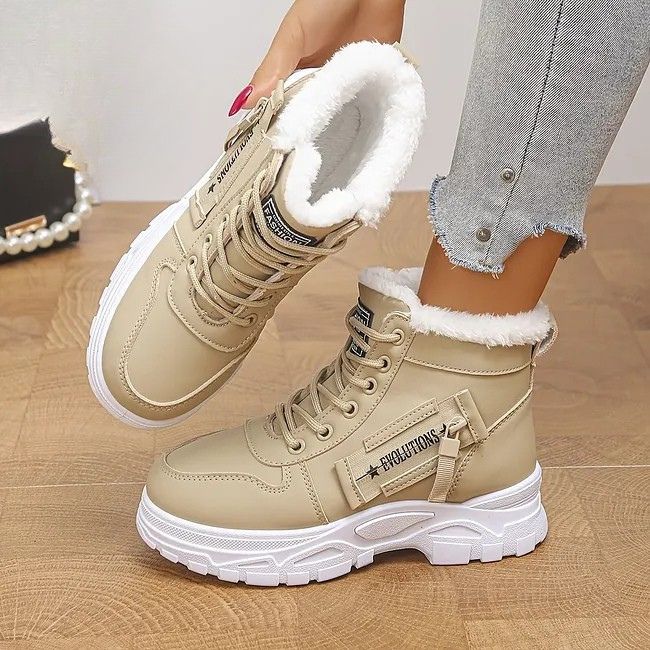 Nikiforos – Warme Schnür Sneaker im Winter Stil