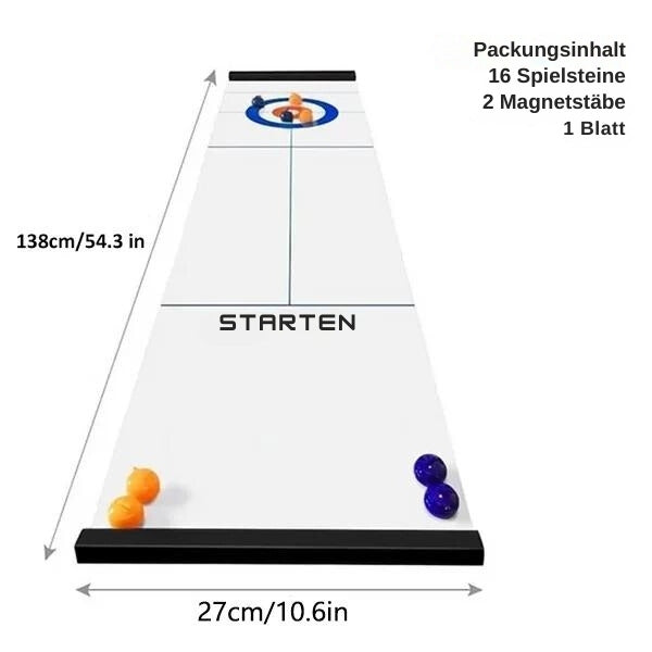 StoneRollers - Tischtop Eisstockschießen Spiel