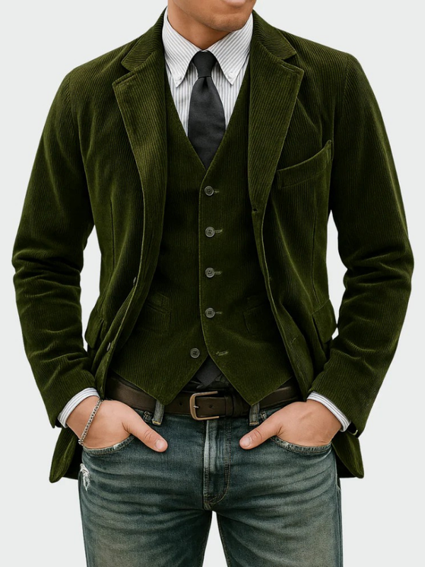 Gunnar – Cord Blazer Und Weste