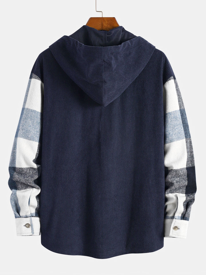 Gaston – Flanell Hemd Mit Kapuze